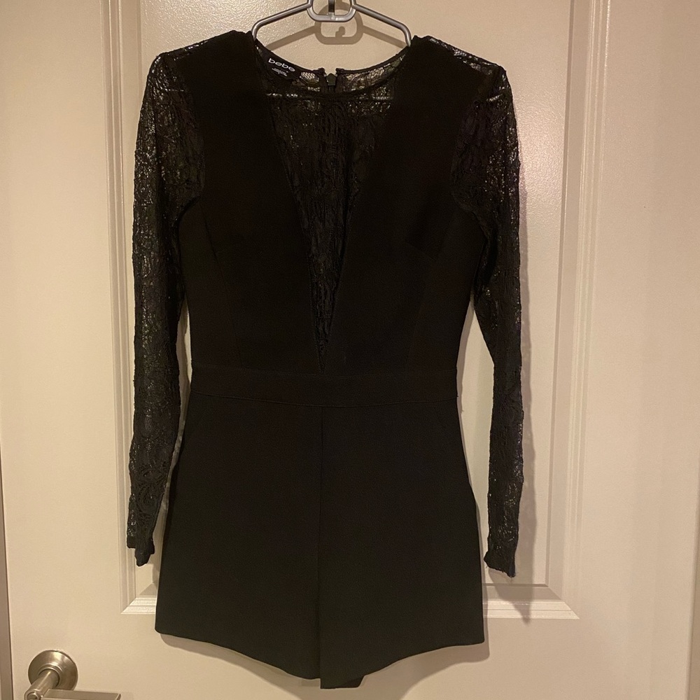 Long sleeve Lace Romper